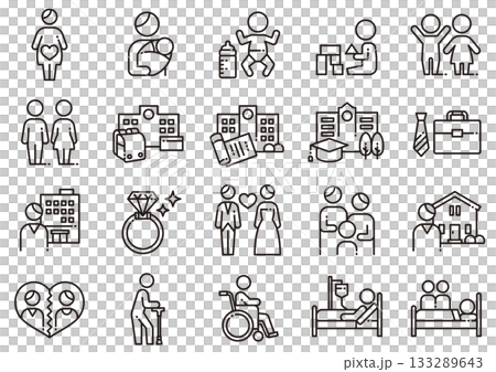 Life Plan Icons 01 Life Plan Icons 133289643