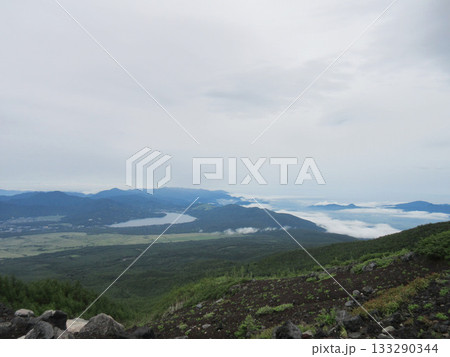 富士登山　富士山 133290344