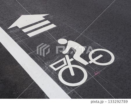 自転車ナビマーク 自転車ナビマーク 133292789