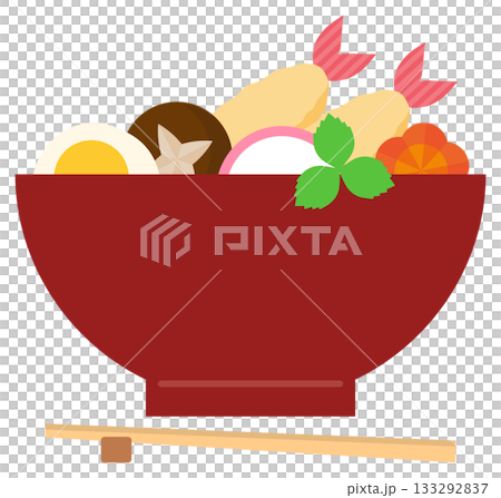 天ぷらそば、年越しそば 天ぷらそば、年越しそば 133292837