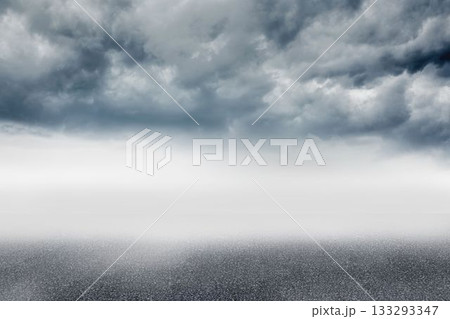 Cloudy landscape background Cloudy landscape background 133293347