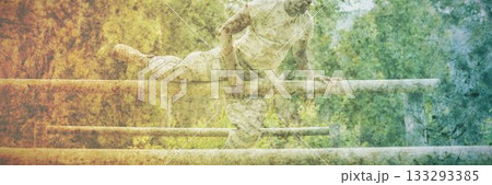 Military training in the camp Military training in the camp 133293385