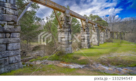 Bridge of Los Canales, Sierra de Guadarrama National Park, Spain 133294547