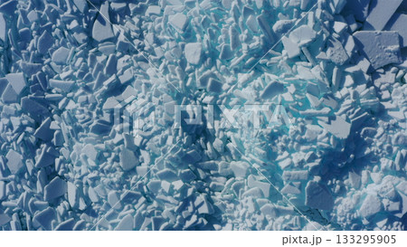 Ice ridges on Lake Baikal 133295905