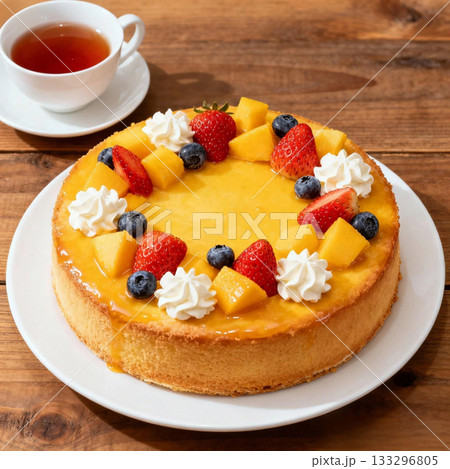 おいしそうなパンケーキ 133296805