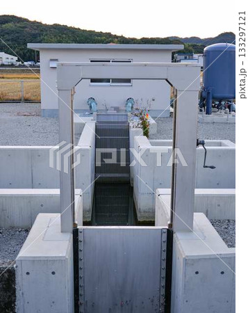 高知県の水処理施設　水門 133297121