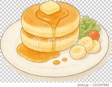 一幅線條柔和的插圖 一幅線條柔和的插圖 133297992