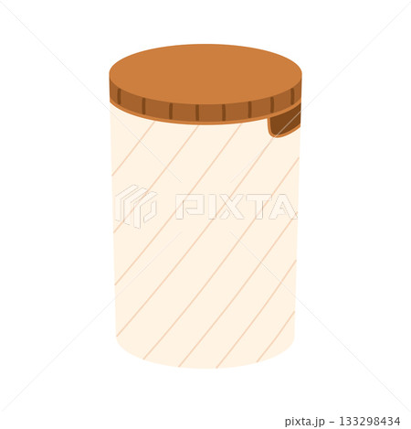 Laundry basket. Flat vector isolated illustration 133298434