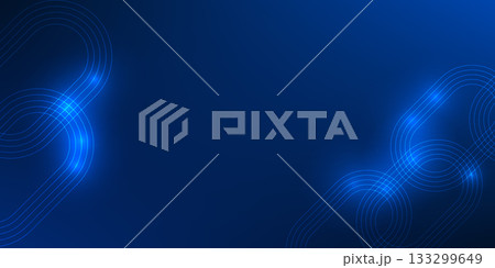 Abstract Technology Background, Overlapping Circular Lines, Digital Network Connection, Futuristic Tech Concept, Vector Illustration Abstract Technology Background, Overlapping Circular Lines, Digital Network Connection, Futuristic Tech Concept, Vector Illustration 133299649