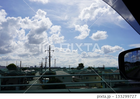 空と雲と街並み 空と雲と街並み 133299727