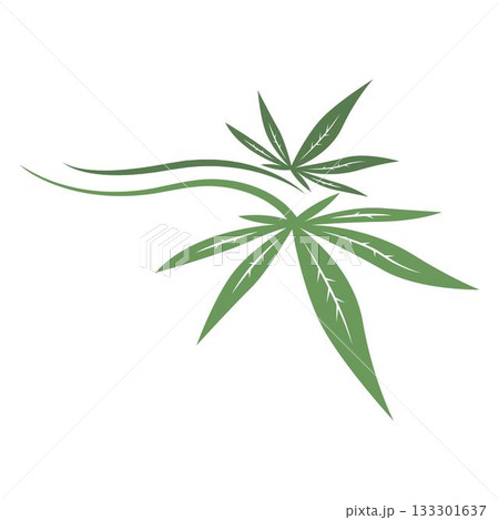 Cannabis logo icon design 133301637