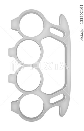 metal brass knuckles, a melee weapon used for close combat, fights, and robberies vector illustration metal brass knuckles, a melee weapon used for close combat, fights, and robberies vector illustration 133302161