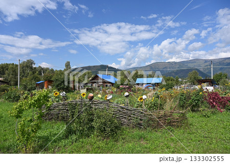 Traditional Russian hut of the peoples of Siberia Traditional Russian hut of the peoples of Siberia 133302555