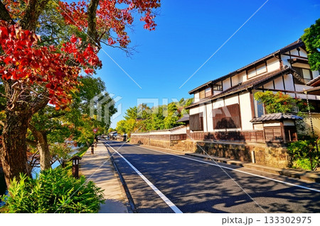 松江市　塩見縄手の風景 133302975