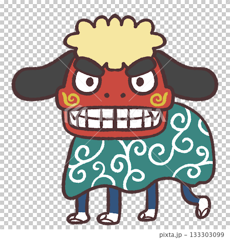 獅子舞のイラスト 獅子舞のイラスト 133303099