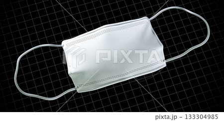 Medical mask - 3D illustration Medical mask - 3D illustration 133304985