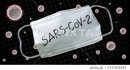 Coronavirus, SARS CoV 2, Covid 19 concept - 3D illustration 133304991