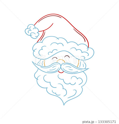 Christmas icon. Design for postcards, flyers, banners 133305171