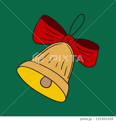 Christmas icon. Design for postcards, flyers, banners Christmas icon. Design for postcards, flyers, banners 133305204