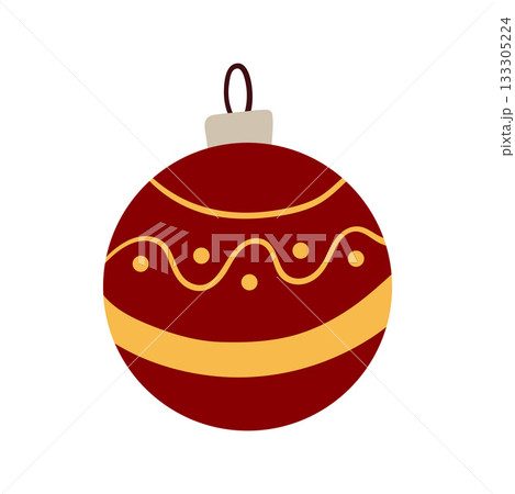 Christmas icon. Design for postcards, flyers, banners 133305224