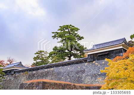 紅葉見頃な国宝松江城 紅葉見頃な国宝松江城 133305693