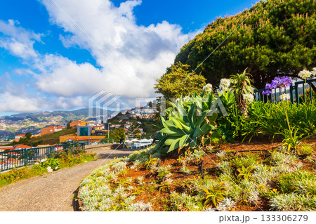 Pico dos Barcelos viewpoint at Madeira island, Portugal Pico dos Barcelos viewpoint at Madeira island, Portugal 133306279