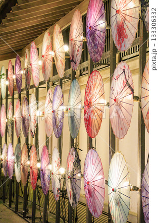 由志園　秋の紅葉ライトアップ 133306332