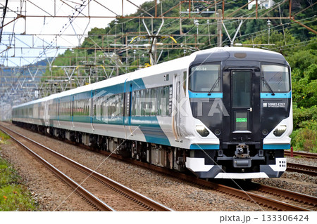 東海道本線 二宮-大磯 JR東日本 E257系2500番台 NC-34編成(大宮) 湘南 東海道本線 二宮-大磯 JR東日本 E257系2500番台 NC-34編成(大宮) 湘南 133306424