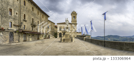 View of Liberty Square in the Republic of San Marino View of Liberty Square in the Republic of San Marino 133306964