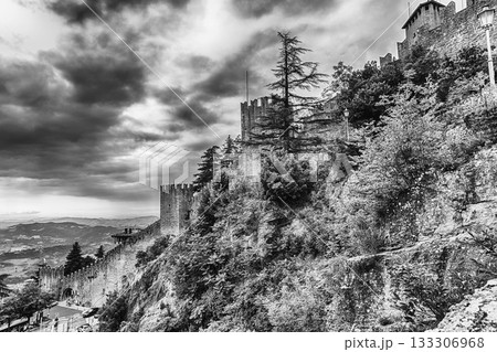 Fortress of Guaita on Monte Titano, Republic of San Marino Fortress of Guaita on Monte Titano, Republic of San Marino 133306968