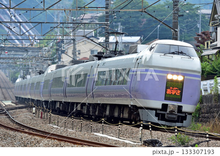 中央本線 上野原 JR東日本 E351系 S23編成(松本) スーパーあずさ 中央本線 上野原 JR東日本 E351系 S23編成(松本) スーパーあずさ 133307193