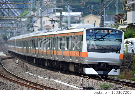 中央本線　上野原　JR東日本　E233系0番台　H52編成（豊田） 133307200