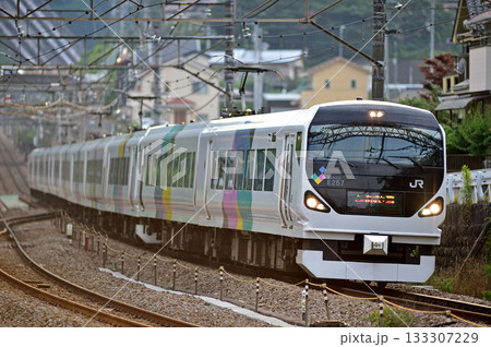 中央本線　上野原　JR東日本　E257系　M-202編成（松本）　あずさ　かいじ 133307229