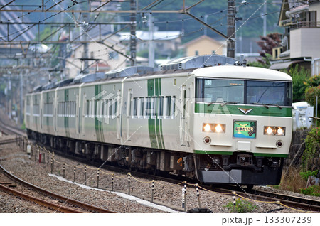 中央本線 上野原 JR東日本 185系 B3編成(大宮) はまかいじ 中央本線 上野原 JR東日本 185系 B3編成(大宮) はまかいじ 133307239