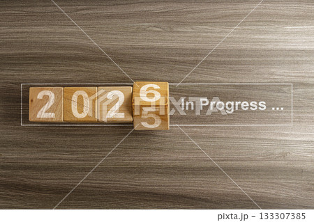 Transitioning from 2025 to 2026 Progress In Motion, business and holiday concept, happy new year, new year background, celebration concept. Transitioning from 2025 to 2026 Progress In Motion, business and holiday concept, happy new year, new year background, celebration concept. 133307385