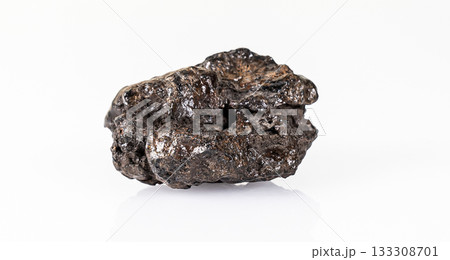 Chondrite Meteorite L Type isolated, piece of rock formed in outer space in the early stages of Solar System as asteroids. This meteorite comes from a meteorite fall impacting Earth 133308701
