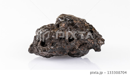 Chondrite Meteorite L Type isolated, piece of rock formed in outer space in the early stages of Solar System as asteroids. This meteorite comes from a meteorite fall impacting Earth 133308704