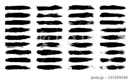 Grunge brush strokes, lines, ink smudges, hand-drawn scribble shapes. Handmade sketchy marks, acrylic stains, charcoal streaks. Paint textures, dry brush effect. Marker underline. Vector illustration Grunge brush strokes, lines, ink smudges, hand-drawn scribble shapes. Handmade sketchy marks, acrylic stains, charcoal streaks. Paint textures, dry brush effect. Marker underline. Vector illustration 133309596