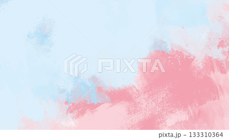 春を感じるアナログ風抽象背景素材 133310364