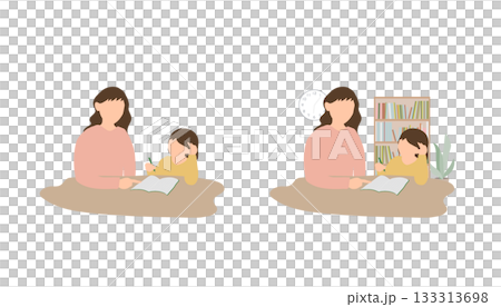 学習に寄りそう親と子の家庭学習 学習に寄りそう親と子の家庭学習 133313698