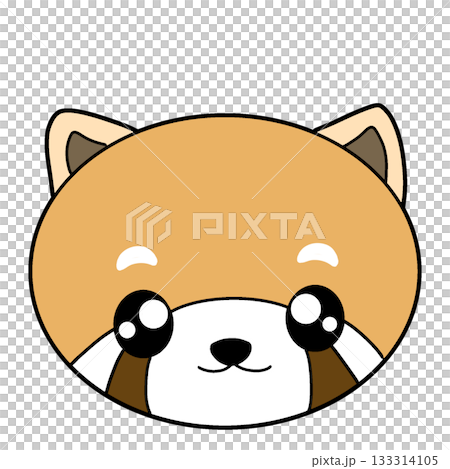 レッサーパンダ　動物 133314105