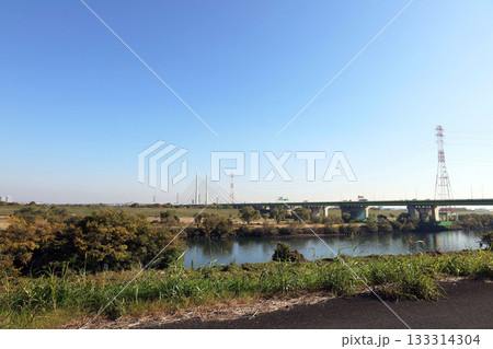 東京外環自動車道　幸魂大橋 133314304