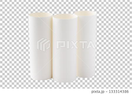透明背景（png）にトイレットペーパーの芯 133314386