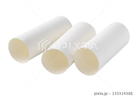 透明背景（png）にトイレットペーパーの芯 133314388