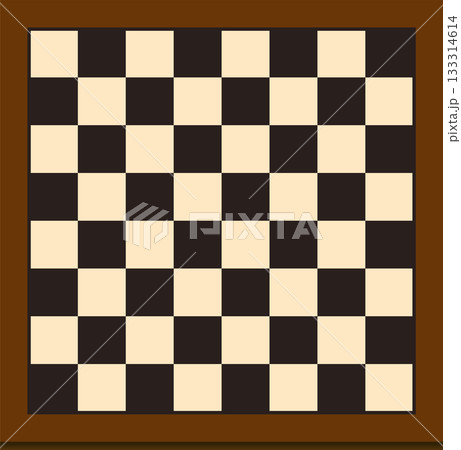 チェス盤　イラスト 133314614
