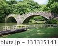 新緑の眼鏡橋（長崎県諫早市） 133315141