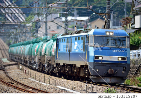 中央本線 上野原 JR貨物 EH200-901(高崎) 中央本線 上野原 JR貨物 EH200-901(高崎) 133315207