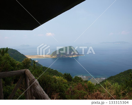 渡嘉敷島の風景 沖縄県 日本 133315304