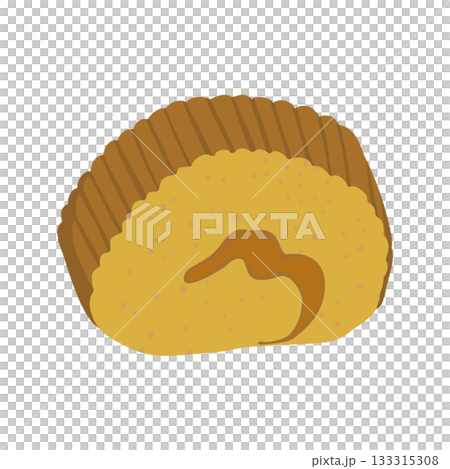 Simple illustration of Datemaki Simple illustration of Datemaki 133315308