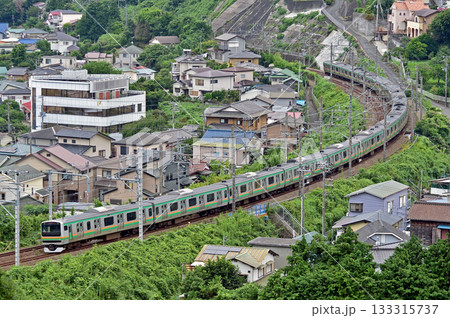 東海道本線 湯河原-真鶴 JR東日本 E231系1000番台 東海道本線 湯河原-真鶴 JR東日本 E231系1000番台 133315737